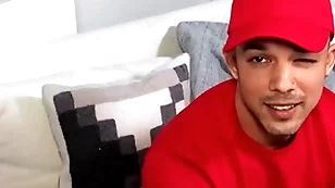 Str8 chaser: pizza delivery / men / nic sahara  / stream full at  www.sexmen.com/str8