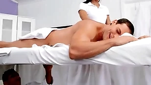 Muscular top guy fucks skinny ladies' raw in the ass gets caught - reality dudes