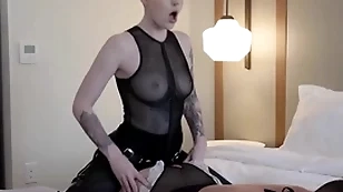Fabiana uses will not hear of wild skills for pegging lance's ass.