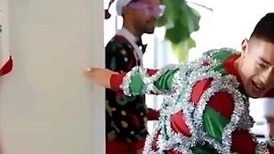 Office xxxmas party / men / chris damned, felix fox, cody seiya/ full video www.sexmen.com/ma