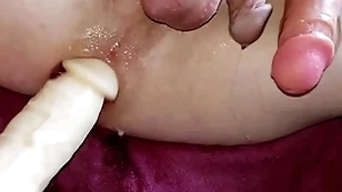 Double trouble dildos of the first water creampie