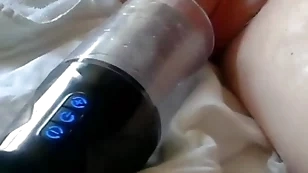 Sex gewgaw fucked increased by sucked my soul with my cum