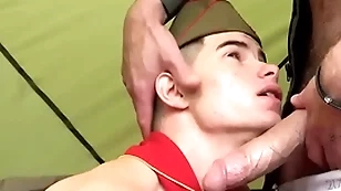 Tiny twink enjoying fat meaty cock in mouth coupled with in hole bareback-scoutboys.net