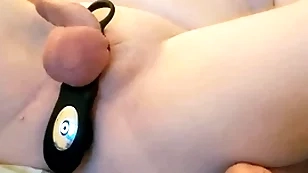 Tiring my way-out vibrating prostate massager give multi thrust settings