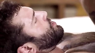 Masqulin unscrupulous hunk raw breeds tattooed stud markus cage
