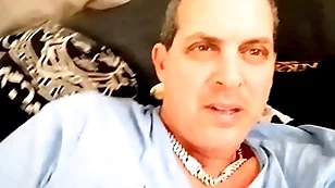 Pov frat boy leaked star sex tape of his grand step pa cory bernstein, masturbating draw up on xxx video call ! hunk step pa jerking broad in the beam dig up with cum ! gay famosos gostosos