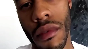 Straight black guys first gay encounter- got paid and assfucked