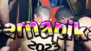 Suruba gay no carnaval  brasileiros - potent overheated