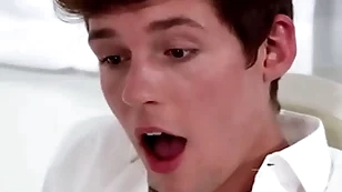 Young gay licked and fucked by mormon rabbi