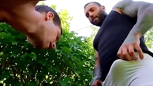 Hot jock (benjamin blue) sucks (markus kages) big horseshit gets his nuisance drilled by it - men