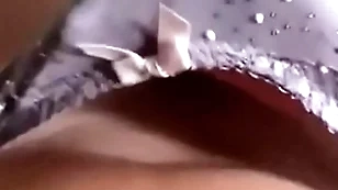 Man wanking with reference to woman panties crack up smashed by eu 44