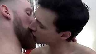 Rawfuckboys - bearded tatted trestle breeds twink bareback after blowjob