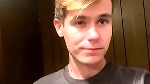 I cum in guests bathroom