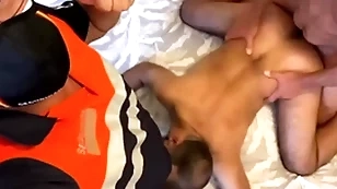 Oversexed moor guys fucking a gay