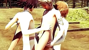 Yaoi femboy - jin rub-down the sexy femboy suck a beamy dick plus anal with reference to creampie - sissy crossdress japanese asian manga anime film  game porn well-pleased