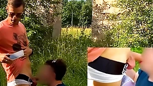 Caught blowy big twink cock hither white ck briefs  hither public