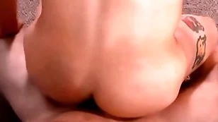 Taboo stud rimmed and fucked by stepbrother till cumshot