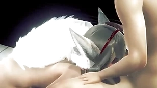 Yaoi femboy - sexy foxboy having sex with a public toilet - sissy crossdress japanese asian manga anime film  entertainment porn gay