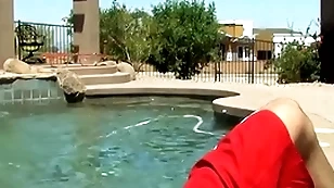 Jacuzzi make sport turns into sex wide twink and jock