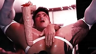 Yoshikawasakixxx - yoshi kawasaki inserts massive dildoes