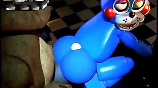 Toy bonnie gets be possessed withered freddy