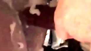 Fucked with cream in get under one's sling