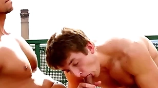 Hot manipulate bi fucking outdoor
