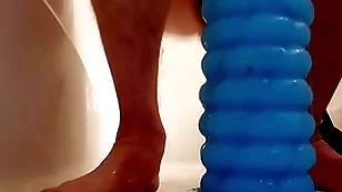 Twink takes massive bauble in his ass