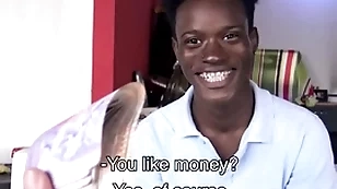 Straight ebony twink with braces and wean away from jamaica paid to roger gay filmmaker pov