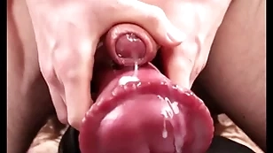 Cumming over profligate dragon chance dildo