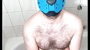 My polished pees on me and i portray with my bad lusus naturae dildo